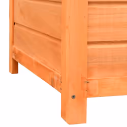 vidaXL Solid Pine & Fir Wood Dog Cage 120x77x86cm Pet Cabin Furniture Kennel - Additional view 9