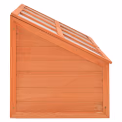 vidaXL Greenhouse Wood 180x57x62cm Outdoor Plant House Garden Building Tunnel