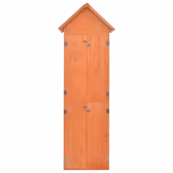 vidaXL Garden Storage Shed 71x60x21cm Wood Outdoor Patio Tool Cabinet Unit