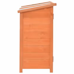 vidaXL Garden Storage Shed Outdoor Tool Storage Shade Patio Cabinet House Wood