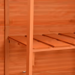vidaXL Garden Storage Shed Outdoor Tool Storage Shade Patio Cabinet House Wood - Additional view 8