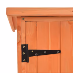 vidaXL Garden Storage Shed Outdoor Tool Storage Shade Patio Cabinet House Wood - Additional view 9