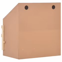 vidaXL Solid Pine Wood Chicken Laying Nest 2 Compartments Poultry Laying Nest - Additional view 7
