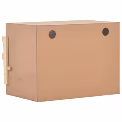 vidaXL Solid Pine Wood Chicken Laying Nest 2 Compartments Poultry Laying Nest - Additional view 7