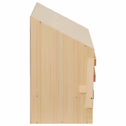 vidaXL Solid Pine Wood Chicken Laying Nest 3 Compartments Poultry Laying Nest - Additional view 5