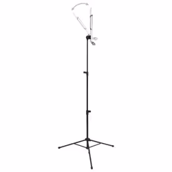 vidaXL Music Book Stand Black Steel Height Adjustable Tripod Paper Holder - Additional view 3
