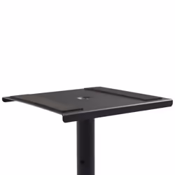 vidaXL 2x Studio Monitor Speaker Stands Black Steel Speaker Support Holder - Additional view 4