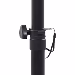 vidaXL 2x Studio Monitor Speaker Stands Black Steel Speaker Support Holder - Additional view 6