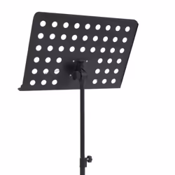 vidaXL Music Book Stand Black Steel Height-adjustable Orchestral Book Stand - Additional view 4