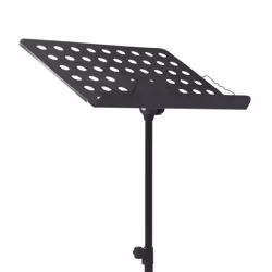 vidaXL Music Book Stand Black Steel Height-adjustable Orchestral Book Stand - Additional view 5