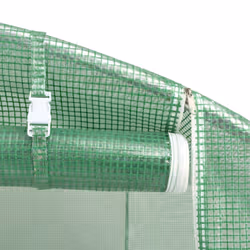 vidaXL Greenhouse 13.5mÂ² 450x300x200cm Cold Frame Tunnel Tomato Plant House - Additional view 6