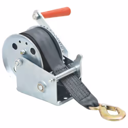 vidaXL Hand Winch with Strap Business Hoist Lift Winch Puller Multi Models - 540 kg