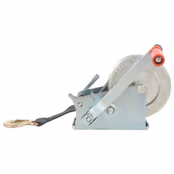 vidaXL Hand Winch with Strap 1587 kg Business Hoist Lift Manual Winch Puller