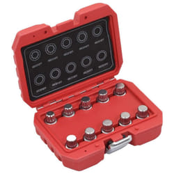 vidaXL 10 Piece Locking Wheel Nut Key Set for VW Removal Key Release Tool
