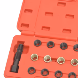 vidaXL 16x Spark Plug Thread Repair Tool Kit M14x1.25 Re-thread Repair Tool - Additional view 4