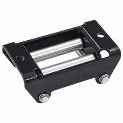 vidaXL 4-Way Fairlead Steel 1500-3000lbs Rollers Winch Leads Off Road Recovery