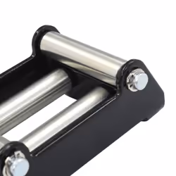 vidaXL 4-Way Fairlead Steel 1500-3000lbs Rollers Winch Leads Off Road Recovery - Additional view 4