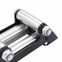 vidaXL 4-Way Fairlead Steel 3500-4500lbs Rollers Winch Leads Off Road Recovery - Additional view 4