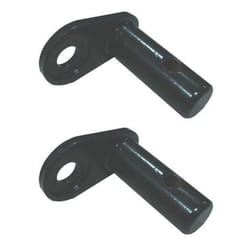 vidaXL 2x Bicycle Trailer Couplings Iron Accessory Attachment Bike Hitch Tool