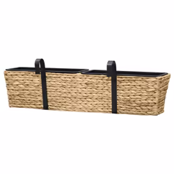 vidaXL Planters Raised Bed Plant Stand Flower Box Indoor 2 pcs Water Hyacinth - Additional view 6