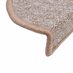 vidaXL 15x Carpet Stair Treads Light Brown 56x17cm Step Rug Protector Sheet - Additional view 5