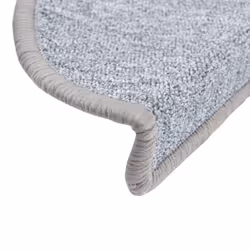 vidaXL 15x Carpet Stair Treads Light Grey 56x17cm Step Rug Protector Sheet - Additional view 5