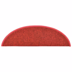 vidaXL 15x Carpet Stair Treads Bordeaux Red 56x17cm Step Rug Protector Sheet - Additional view 5