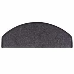 vidaXL 15x Carpet Stair Treads Anthracite 65x24cm Step Rug Protector Sheet - Additional view 5