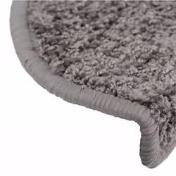 vidaXL Carpet Stair Treads 15 pcs Grey Stair Mat Protector Runner Rug Carpet - Additional view 6