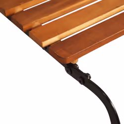 VidaXL 44394 outdoor chair Lounge Padded seat Acacia wood, Steel