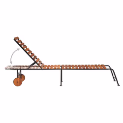 VidaXL 44394 outdoor chair Lounge Padded seat Acacia wood, Steel - Additional view 5