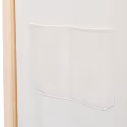 vidaXL 4-Panel Room Divider Cream 160x170cm Fabric Privacy Screen Partition - Additional view 6