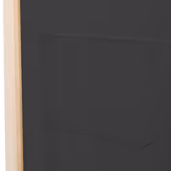 vidaXL 5-Panel Room Divider Grey 200x170cm Fabric Privacy Screen Partition - Additional view 6