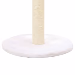 vidaXL Cat Tree with Sisal Scratching Post Natural Willow Wood Kitty Tower - Additional view 4