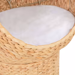 vidaXL Cat Basket with Cushion Seagrass Kitty Play Rest Activity Centre Tower - Additional view 3