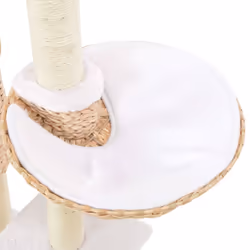 vidaXL Cat Tree with Sisal Scratching Post Seagrass Kitty Play Centre Tower - Additional view 5