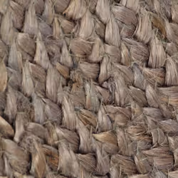 vidaXL Handmade Rug Jute Round 150cm Grey Floor Protector Carpet Decoration - Additional view 4