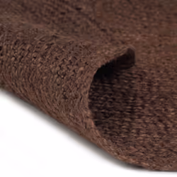 vidaXL Handmade Rug Jute Round 90cm Brown Home Room Floor Protector Carpet