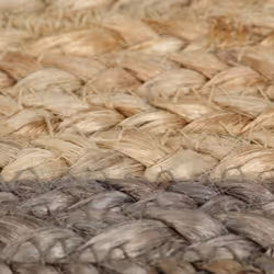 vidaXL Handmade Rug Jute with Grey Border 150cm Room Floor Protector Carpet - Additional view 2