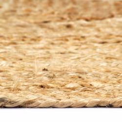 vidaXL Handmade Rug Jute Natural 80x160cm Living Room Flooring Area Carpet Mat - Additional view 2