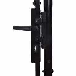 vidaXL  Double Door Fence Gate with Spear Top 400x150 cm - Additional view 4