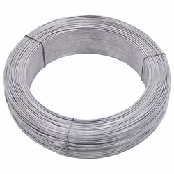 vidaXL Fence Binding Wire 2.5mm Steel Tension Tie Roll Wrap Wire Mesh Garden