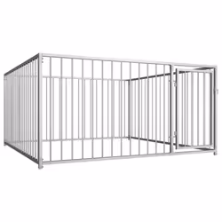 vidaXL Outdoor Dog Kennel 200x200x100 cm Puppy Pet House Garden Animal Cage