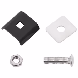 vidaXL Grid Mat Connector 25 Sets Anthracite Double Door Mat Fence Accessory - Additional view 2