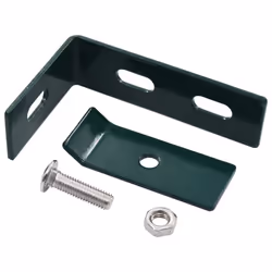 vidaXL Wall Corner Connector 10 Sets Green Elbow Fence Accessory Connection
