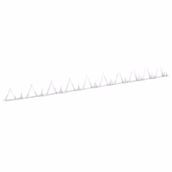 vidaXL 25x Wall Spikes Steel 1 m Fence Wall Spike Security Anti-climb Spike