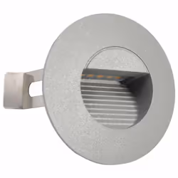vidaXL 6x Outdoor LED Wall Lights 5W Silver Round Garden Patio Lighting Lamp