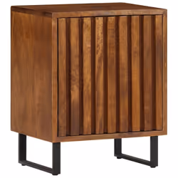 vidaXL Solid Mango Wood Bedside Cabinet Bedroom Nightstand Side Table Unit - Additional view 10
