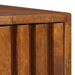 vidaXL Solid Mango Wood Bedside Cabinet Bedroom Nightstand Side Table Unit - Additional view 5