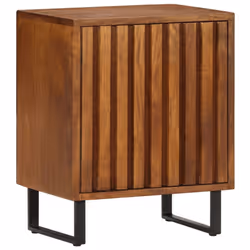 vidaXL Solid Mango Wood Bedside Cabinet Bedroom Nightstand Side Table Unit - Additional view 9